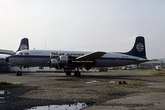 Tampa Colombia Douglas DC-6 HK-1276 (1979)