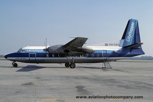 NLM Cityhopper Fokker F-27 PH-SAD (1979)