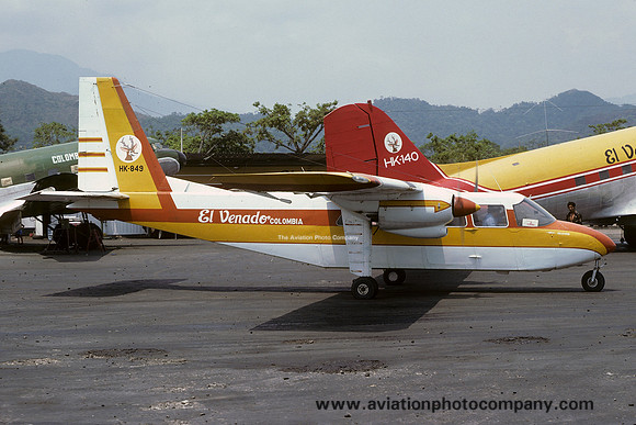 El Venado Colombia Britten Norman BN-2 Islander HK-849 (1979)