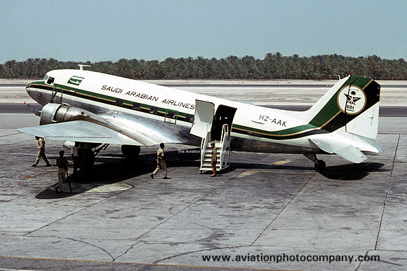 Saudi Arabian Airlines Douglas C-47B HZ-AAK