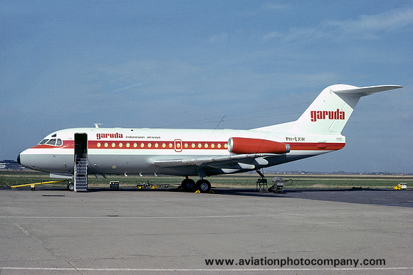 Garuda Fokker F-28 PH-EXW (1978)