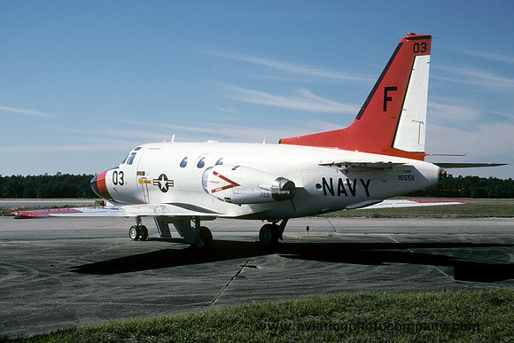 US Navy VT-86 North American T-39N Sabreliner 165511/F-03 (2000)