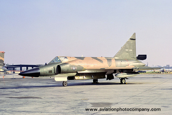 USAF California ANG 194 FIS Convair F-102A Delta Dagger 56-1121 (1971)
