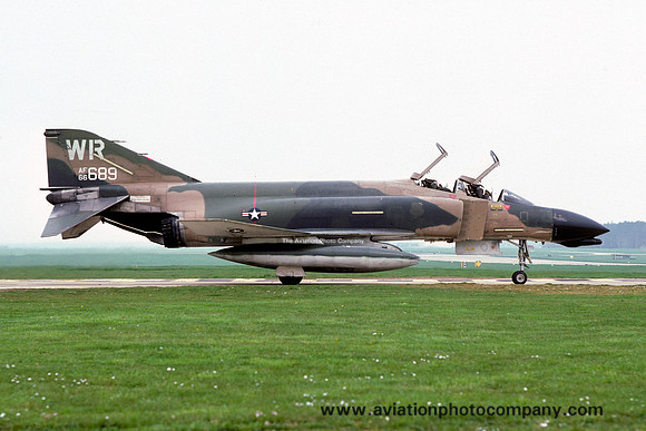 USAF 81 TFW McDonnell F-4D Phantom 66-7689/WR (1978)