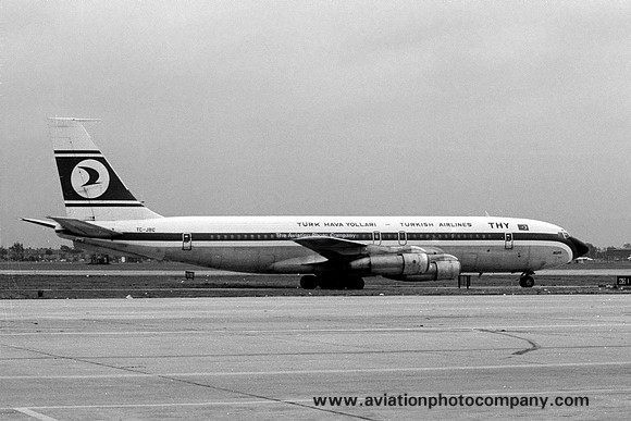 Turkish Airlines THY Boeing 707 TC-JBC (1976)