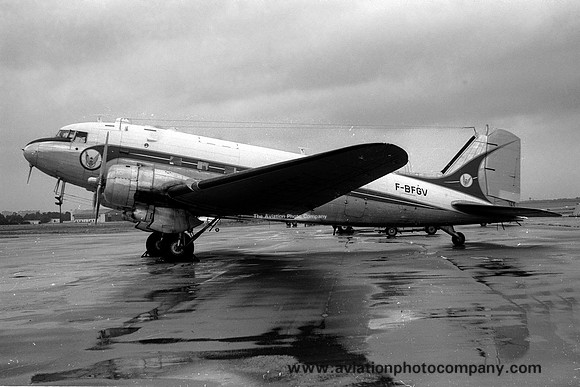 Ex Air France RF(SGAC) Douglas C-47 Dakota F-BFGV (1968)
