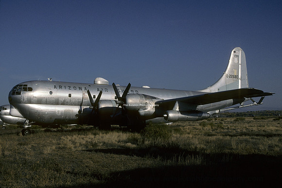 Ex USAF Boeing KC-97L 52-2680 at Greybull (1999)