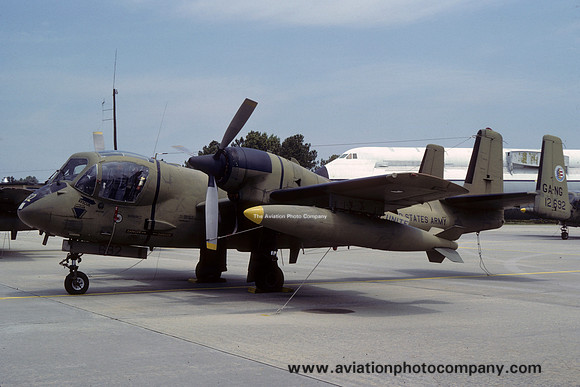 US Army Georgia ArNG 159 MICo Grumman OV-1C Mohawk 61-2692 (1982)