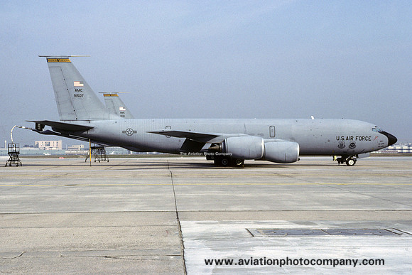 USAF 22 ARW Boeing KC-135R 59-1507 at Rhein Main (1999)