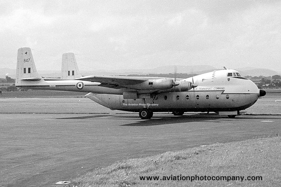 RAF 105 Squadron AWA Argosy C.1 XN847 (1960)
