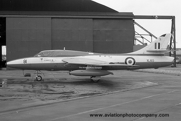 RAF 4 FTS Hawker Hunter T.7 XL613/91
