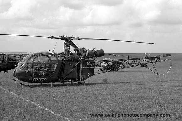 Army Air Corps 6 Flight Sud Alouette II XR379 (1976)
