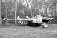 De Havilland Sea Venom FAW.21 WW217 at Ottershaw (1973)