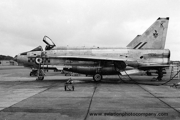 RAF 92 Squadron English Electric Lightning F.2A XN780/K