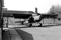Auster AOP.9 XR243 at 2419 ATC Quedgeley (1975)