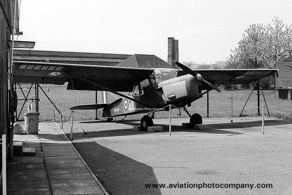 Auster AOP.9 XR243 at 2419 ATC Quedgeley (1975)