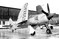 Royal Navy Hawker Sea Fury FB.11 VX653 (1971)