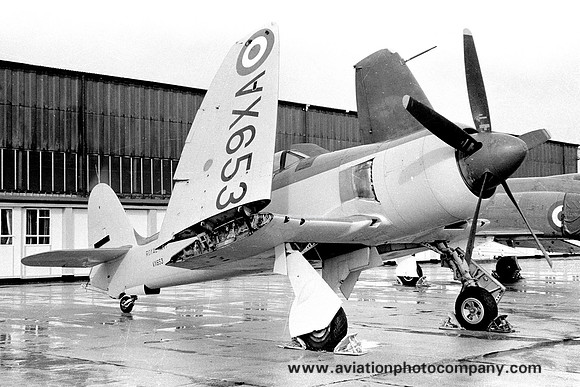 Royal Navy Hawker Sea Fury FB.11 VX653 (1971)