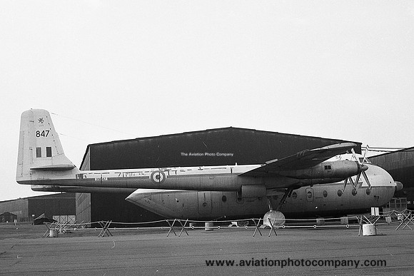 RAF 71 MU AWA Argosy C.1 XN847 (1973)