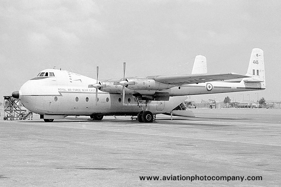 RAF 70 Squadron AWA Argosy C.1 XP445
