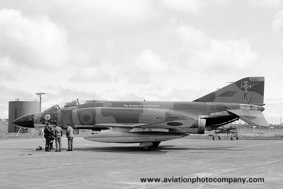 RAF 111 Squadron McDonnell F-4M Phantom FGR.2 XT892/K (1979)