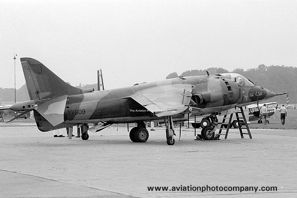 RAF 4 Squadron Hawker Siddeley Harrier GR.3 XV809/J (1976)