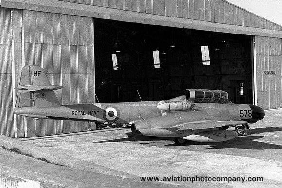 Royal Navy 728 Squadron Gloster Meteor TT.20 WD612/HF878