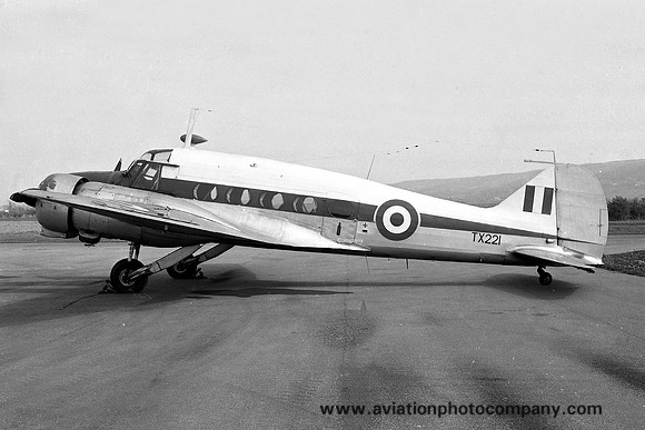 RAF Avro Anson C.19 TX221 (1957)