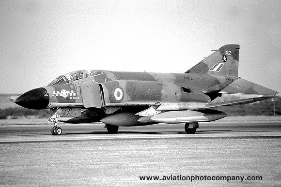 RAF 31 Squadron McDonnell F-4M Phantom FGR.2 XV402 (1971)