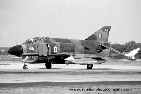 RAF 14 Squadron McDonnell F-4M Phantom FGR.2 XV411 (1971)