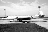 RAF English Electric Canberra B.2 WJ635 at RNAS Lossiemouth (1971)