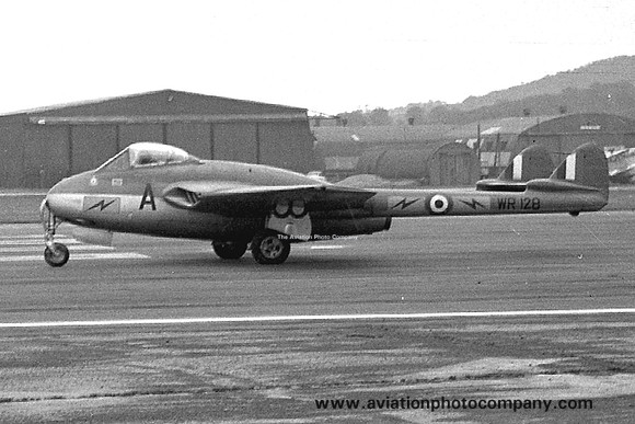 RAF 502 Squadron De Havilland Vampire FR.9 WR128/A