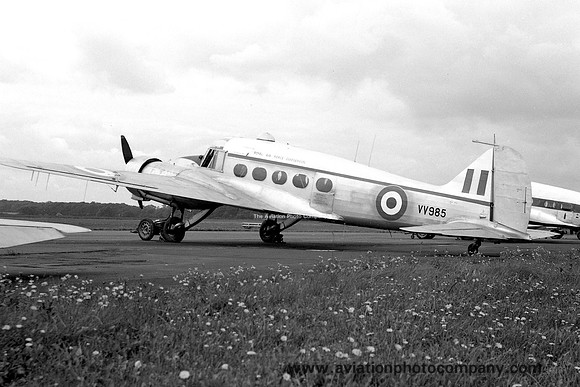 RAF Goosepool Station Flight Avro Anson C.21 VV985 (1957)