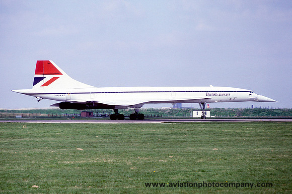 British Airways BAC/Aerospatiale Concorde G-N94AD (1980)
