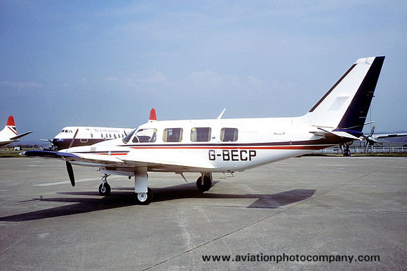 Air Ladvale Ltd Piper PA-31-325 Navajo G-BECP (1980)