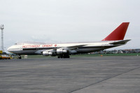 Northwest Airlines Boeing 747-151 N603US at Prestwick (1980)