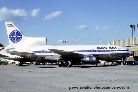 Pan American World Airways Lockheed L-1011 TriStar 500 N505PA (1980)