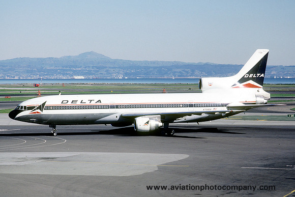 Delta Airlines Lockheed L-1011 TriStar 50 N708DA (1980)