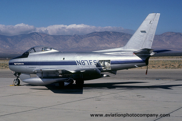 Flight Systems Inc Canadair CL-13 Sabre Mk6 N87FS (1979)