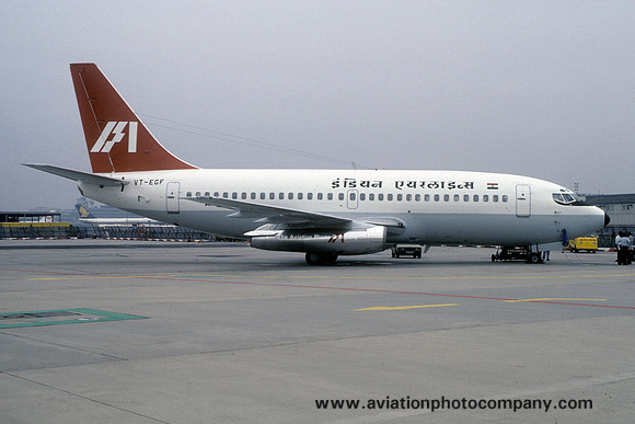 Indian Airlines Boeing 737-2A8(A) VT-EGF (1980)