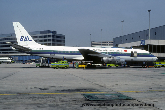 Bursa Airlines Douglas DC-8-52 TC-JBZ (1980)