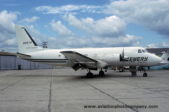 Zantop Airways/Emery Express Grumman G-159 Gulfstream 1 N9971F (1979)