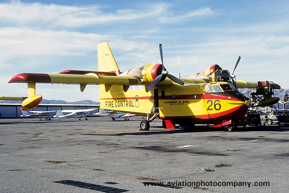 Quebec Government Canadair CL-215 CF-TXC (1979)