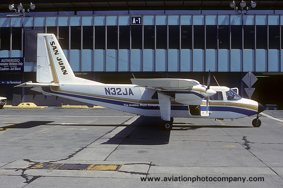 San Juan Airlines Britten-Norman BN-2A-6 Islander N32JA (1979)
