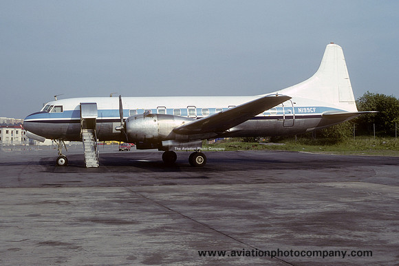 Ex Linjeflyg Convair 340-62 N199CF (1979)