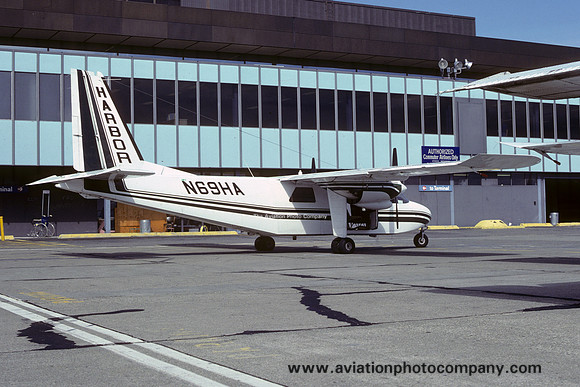 Harbor Airlines Britten-Norman BN-2A-8 Islander N69HA (1979)