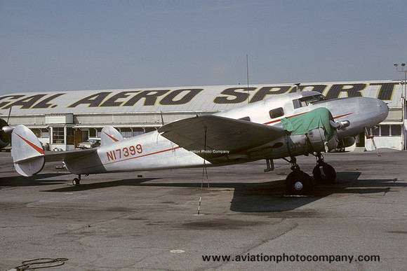 Lockheed 12A Electra Junior N17399 (1980)