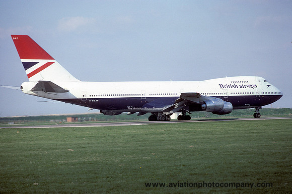 British Airways Boeing 747-236B G-BDXF (1980)
