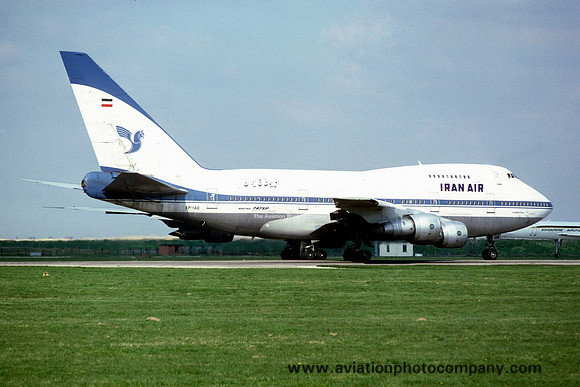 Iran Air Boeing 747SP-86 EP-IAB (1980)