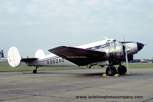 Beech D18S (3TM Expeditor) N96240 (1980)